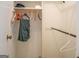 A walk-in closet with a single hanging bar of clothes at 1349 Springwood Nw Dr, Conyers, GA 30012