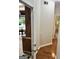 Hallway leads to the laundry room, connecting garage with indoor living, and providing convenience at 374 Persimmon Dr, Sharpsburg, GA 30277