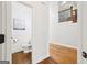 Clean and well-maintained bathroom with white fixtures and stylish decor, creating a comfortable and functional space at 108 Turnberry Trce, Sharpsburg, GA 30277