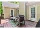 Backyard deck with a patio furniture set creating a relaxing outdoor space at 139 Crown Forest Dr, Mcdonough, GA 30252