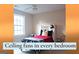 Cozy bedroom with ceiling fan and great natural lighting at 30 Cynthia Ct, Fayetteville, GA 30215