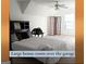 Large bonus room over the garage with ceiling fan, and natural light at 30 Cynthia Ct, Fayetteville, GA 30215