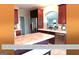 Spacious kitchen featuring stainless steel appliances and tile countertops at 30 Cynthia Ct, Fayetteville, GA 30215