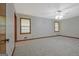 Bedroom with large window and carpeted floors at 110 Silver Leaf Dr, Fayetteville, GA 30214