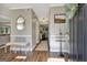 Welcoming foyer with hardwood floors, neutral walls, and a glimpse into the living spaces at 1310 Yarborough Dr, Peachtree City, GA 30269