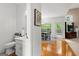 A half bathroom features a modern vanity and ample space at 190 Ridgecrest Dr, Fayetteville, GA 30215