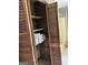 Bathroom cabinet provides ample storage with an array of toiletries at 8315 Ridge Rd, Fairburn, GA 30213