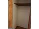 Bedroom closet featuring hanging rod and shelf at 8315 Ridge Rd, Fairburn, GA 30213