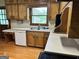 Kitchen with ample cabinets, a window, and a breakfast nook at 8315 Ridge Rd, Fairburn, GA 30213