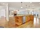 Kitchen with a large island and stainless steel dishwasher at 40 High St, Sharpsburg, GA 30277