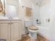 This bathroom features a shower, tub, vanity, and plush toilet cover at 3226 Puritan Way, Mcdonough, GA 30252