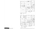 The home's floor plan showing the layout of two floors with dimension at 412 Guildhouse Dr # 38, Mcdonough, GA 30252