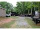 Extra large private gravel lot at 208 Holliday Way, Carrollton, GA 30116