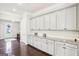 Spacious kitchen with white cabinets, granite countertops, and modern appliances at 175 Campaign Trl, Fayetteville, GA 30214