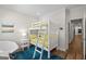 bedroom with bunk beds, decor, and modern lighting at 2124 Gaddis Rd, Canton, GA 30115