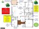Detailed floor plan showcasing spacious layout, gourmet kitchen, luxurious owner's bath, and outdoor living area at 2124 Gaddis Rd, Canton, GA 30115