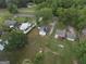 A beautiful aerial view of the property with an overview of the neighborhood homes at 1236 Stone Mountain Lithonia Rd, Lithonia, GA 30058