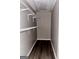 Walk-in closet with shelving and modern flooring at 4712 Rockstile Way, Stone Mountain, GA 30083