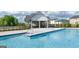 The neighborhood swimming pool with clear blue water offers a refreshing escape for residents at 588 Whitman Ln # 23, Stockbridge, GA 30281