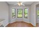 Bright breakfast nook with bay window views at 4811 Nevilly Way, Marietta, GA 30066