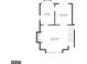 Floor plan featuring a kitchen, dining room, and spacious living room layout at 4811 Nevilly Way, Marietta, GA 30066