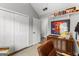 Bedroom with a large closet, a flatscreen television, and vaulted ceiling at 75 Mcintosh Estates Dr, Sharpsburg, GA 30277