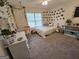 Cozy bedroom with natural light, string lights and personalized decor at 80 Jacksons Vly, Sharpsburg, GA 30277