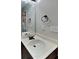 Nice bathroom vanity with dark fixtures at 305 Mango Ct, Mcdonough, GA 30253