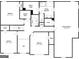 Upstairs floorplan featuring primary bedroom, bedrooms, laundry, bathrooms and closets at 305 Mango Ct, Mcdonough, GA 30253