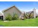 Expansive backyard with lawn featuring mature trees and shrubs offering shade and privacy at 121 Crestwood Ct, Hampton, GA 30228