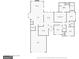 A detailed floor plan showcasing the layout of the house at 121 Crestwood Ct, Hampton, GA 30228