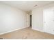 Neutral bedroom featuring a ceiling fan and carpeted floors at 3913 Landgraf Cv, Decatur, GA 30034
