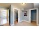 Inviting bedroom with three closets and blue accent walls for a calming atmosphere at 2897 Macaw Nw St, Atlanta, GA 30318