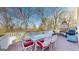 Spacious deck with outdoor dining set and views of the backyard at 2897 Macaw Nw St, Atlanta, GA 30318