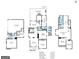 Detailed floor plan of home including the basement, main floor, and second floor at 2897 Macaw Nw St, Atlanta, GA 30318