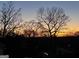 Silhouette of trees against a dusk sky at 2897 Macaw Nw St, Atlanta, GA 30318