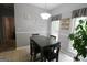 Eat-in kitchen area, with natural light and charming accents, creating a welcoming ambiance for meals at 416 Line Creek Cir, Sharpsburg, GA 30277