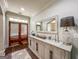 Inviting foyer features elegant decor and ample storage at 106 Tullamore Trl, Tyrone, GA 30290