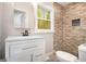 Beautiful bathroom features stylish tile, modern fixtures, and a window offering natural light at 2952 Diana Sw Dr, Atlanta, GA 30315