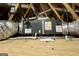 Exposed HVAC system in attic at 1360 Maple Valley Ct, Union City, GA 30291