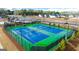 View of the tennis courts, providing residents with recreational opportunities and promoting an active lifestyle at 100 Silver Moon Dr, Loganville, GA 30052