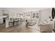 Open-concept floorplan of a living room with dining, and kitchen combination at 322 Sound Cir # 118, Stockbridge, GA 30281