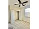 Neutral bedroom featuring a ceiling fan and a closet with an open door at 4438 Encore Park Xing, Duluth, GA 30097