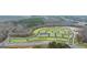 Aerial view of new neighborhood and the surrounding area at 334 Sound Cir, Stockbridge, GA 30281