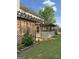 A backyard with a pergola-covered patio, providing a cozy outdoor retreat at 117 Rendition Dr, Mcdonough, GA 30253