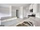 Open concept kitchen featuring stainless appliances and granite countertops at 695 Park Place Way, Social Circle, GA 30025