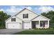 Charming two-story home with a three-car garage, brick accents, and a well-manicured lawn at 787 Grande Bishop Dr, Fairburn, GA 30213