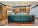 Gourmet kitchen with custom cabinets, granite countertops, and stainless steel appliances at 4173 Raphael St, Covington, GA 30014