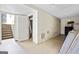 Spacious basement with stairs, storage, and access to utilities at 231 Breckenridge Ln, Powder Springs, GA 30127
