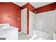 Bathroom featuring a white tub, shower, and a white vanity at 231 Breckenridge Ln, Powder Springs, GA 30127